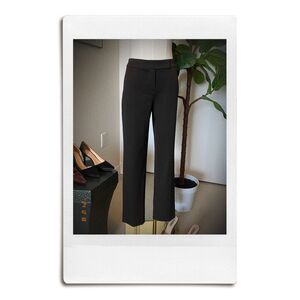Professional‎ Brown Dress Pants Straight Leg Trousers Office Work Wear Bottoms